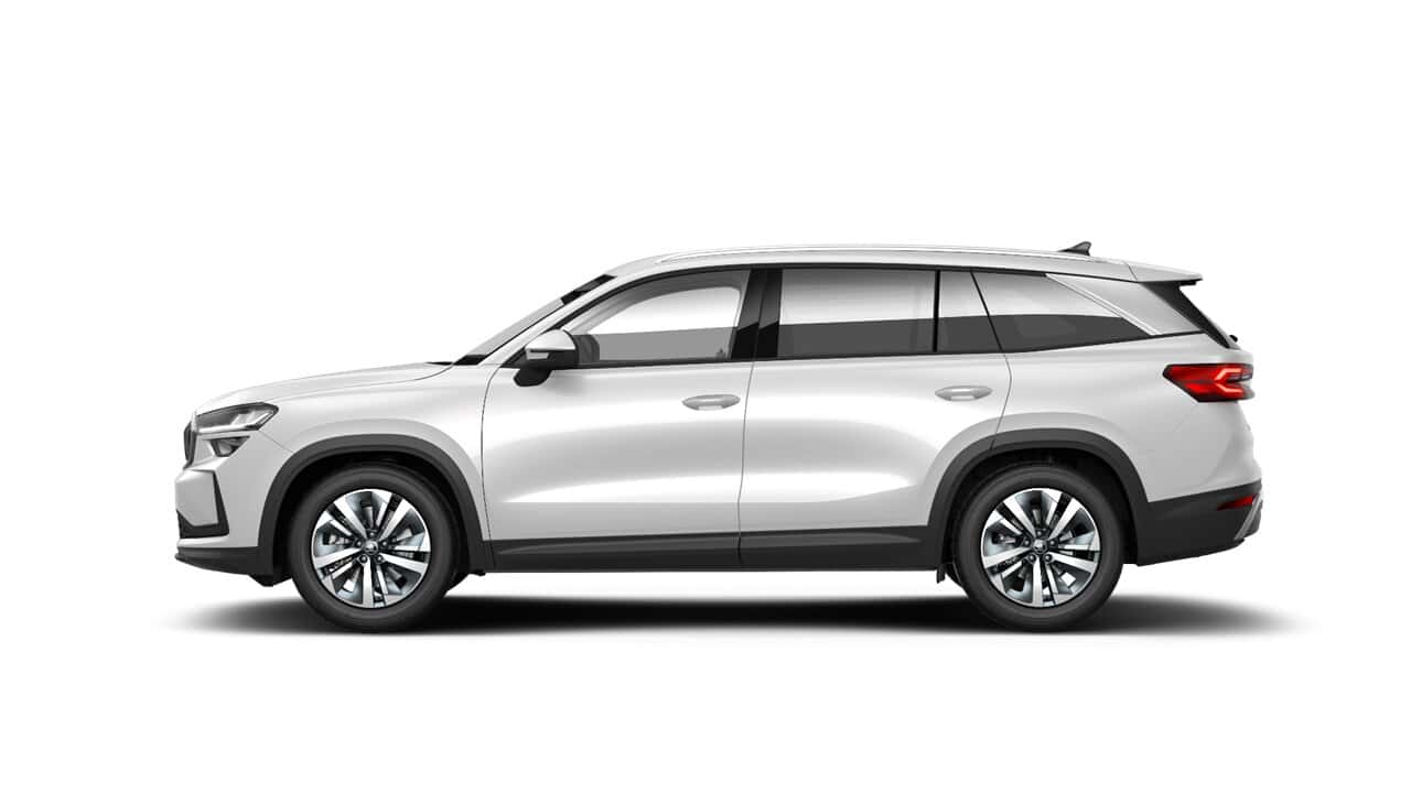 Renting New Skoda Kodiaq Selection Blanco Luna SUV 7 Plazas Automático