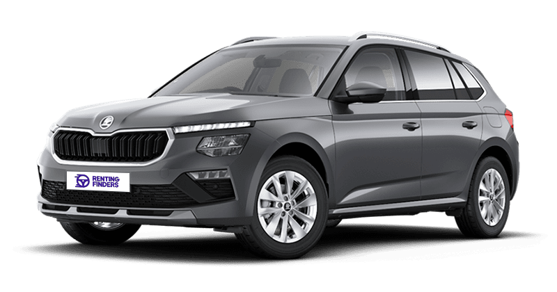 Renting Skoda Kamiq Selection SUV Automático Gasolina Gris Graphite Pintura Metalizada Renting Finders