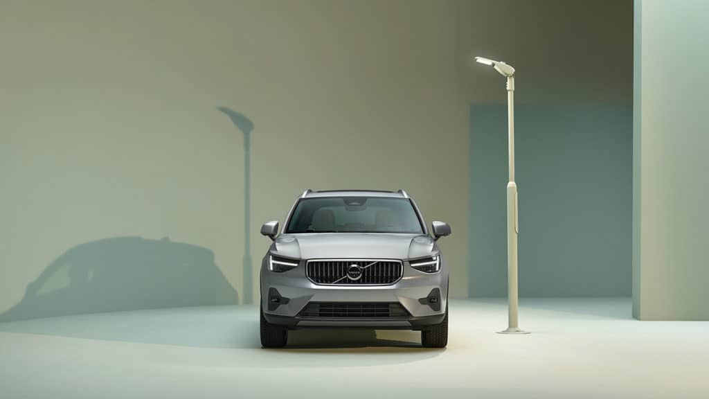 Volvo XC40, coche de renting con equipamiento tecnológico avanzado