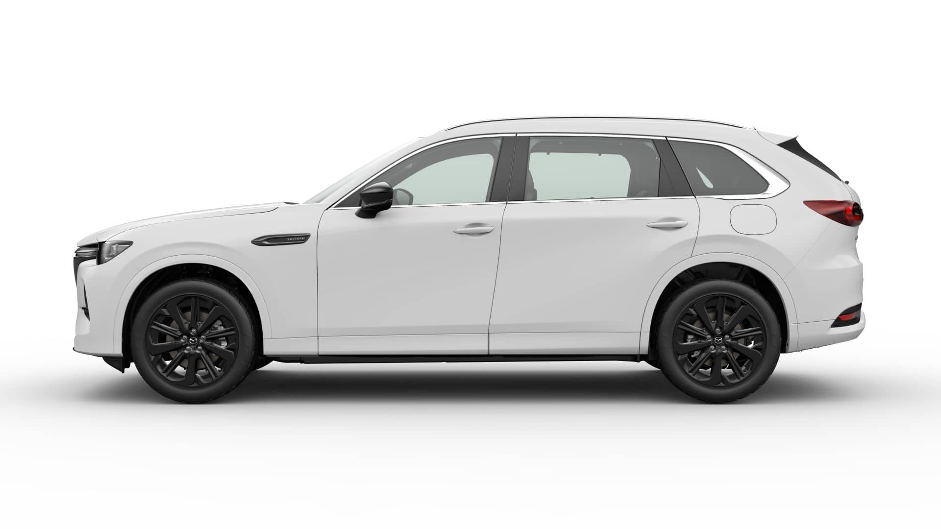 Renting Mazda CX-80 Exclusive-Line SUV Etiqueta ECO 7 Plazas Artic White Renting Finders