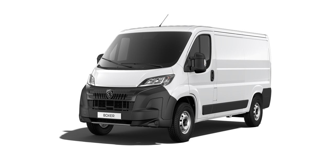 Renting New Peugeot Boxer L2H1 Furgoneta 3 Plazas Blanco