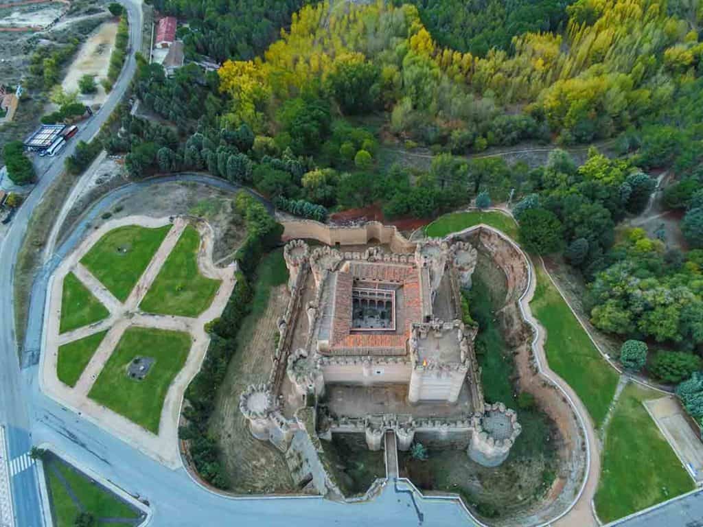 Castillo de Coca en Segovia