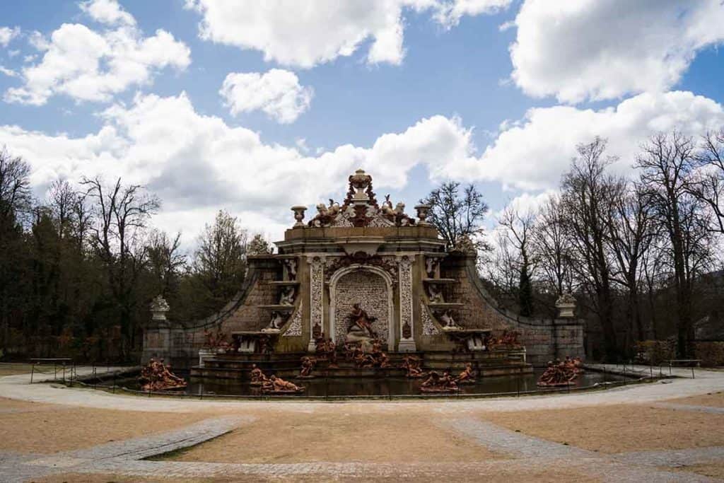 Palacio Real Granja de San Ildefonso en Segovia