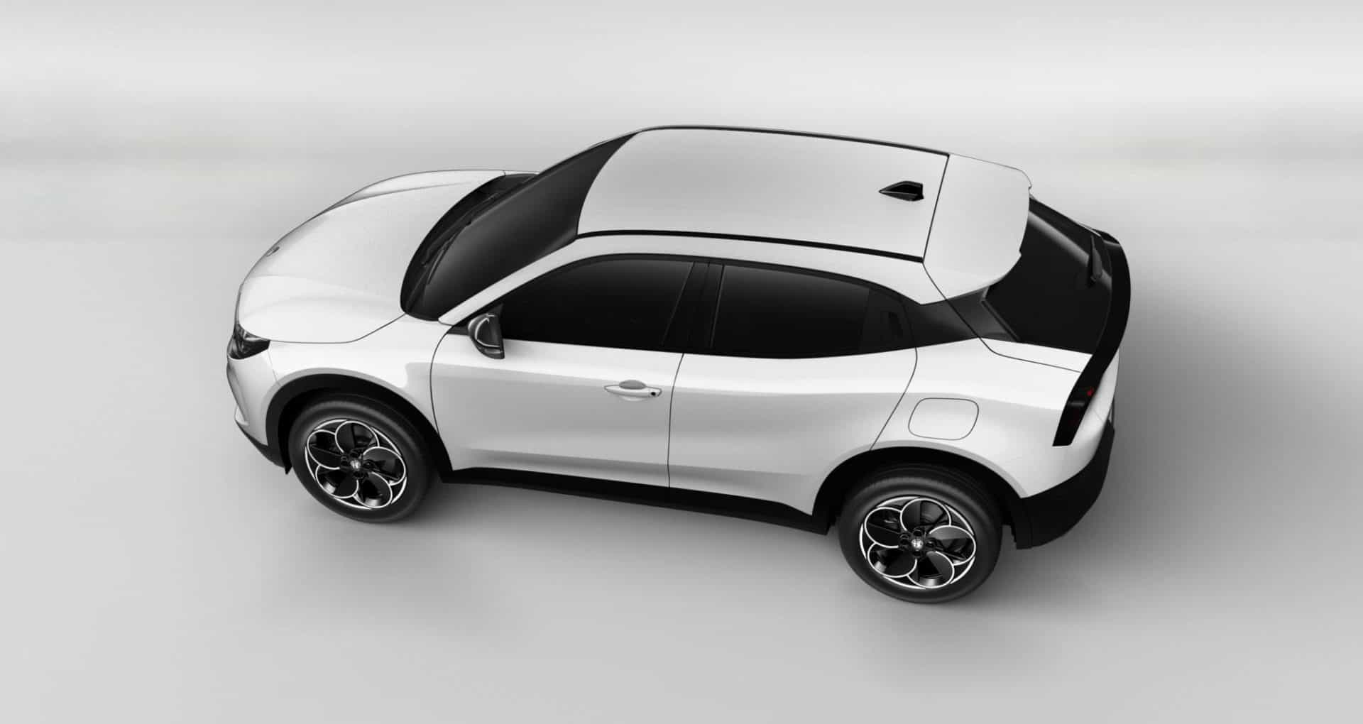 Renting Alfa Romeo Junior Elettrica SUV Automático Eléctrico Etiqueta 0 Blanco