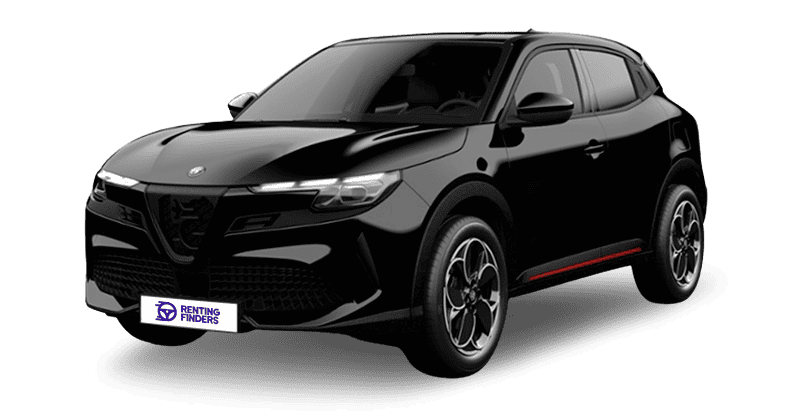 Renting Alfa Romeo Junior Elettrica Speciale SUV Eléctrico Etiqueta 0 Negro Renting Finders