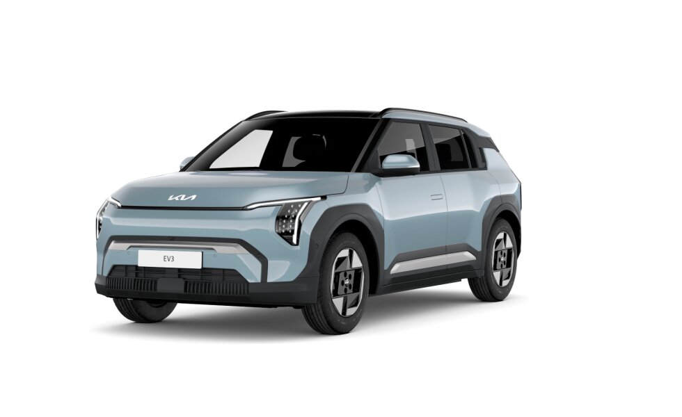 Renting Kia EV3 Earth Automático SUV Eléctrico Etiqueta 0 Frost Blue