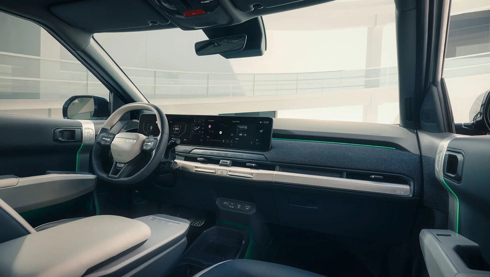 Renting Kia EV3 Earth Automático SUV Eléctrico Etiqueta 0 Interior