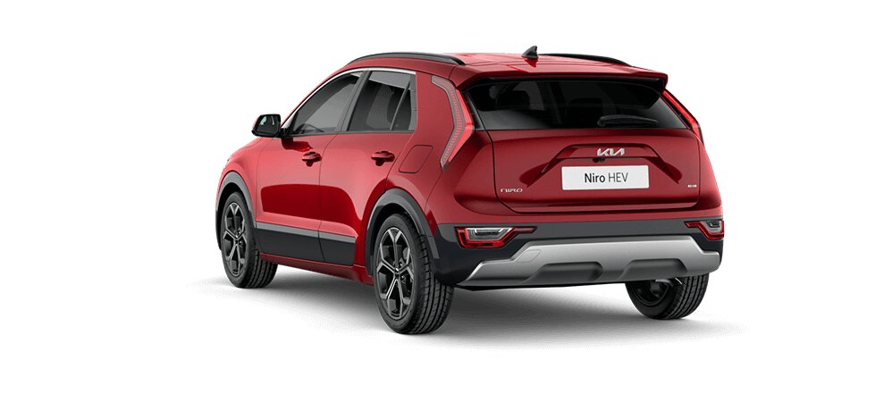 Renting Kia Niro HEV Concept SUV Híbrido Automático Etiqueta ECO Runway Red