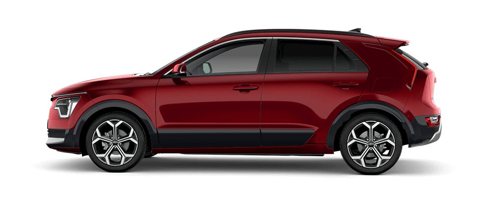 Renting Kia Niro HEV Concept SUV Híbrido Automático Etiqueta ECO Runway Red