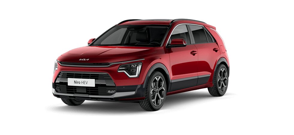 Renting Kia Niro HEV Concept SUV Híbrido Automático Etiqueta ECO Runway Red