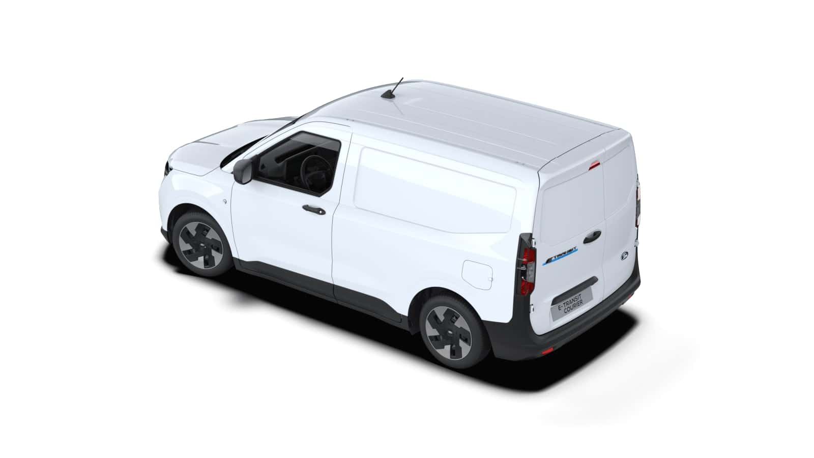 Renting New Ford Transit Courier BEV Eléctrico VAN Blanco Etiqueta 0