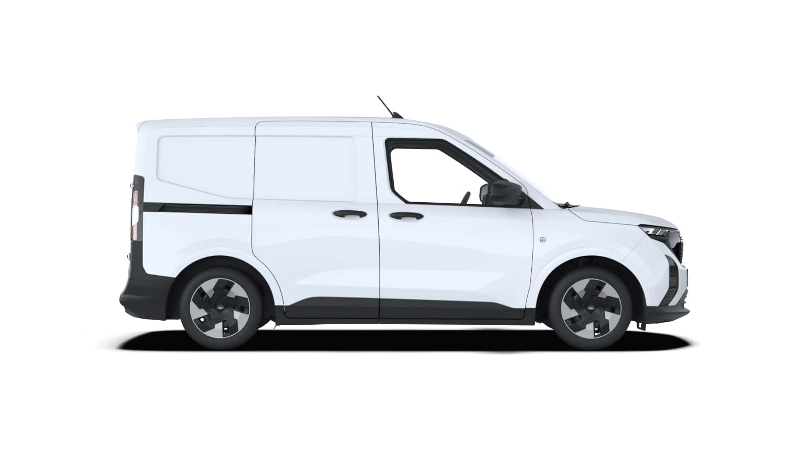 Renting New Ford Transit Courier BEV Eléctrico VAN Blanco Etiqueta 0