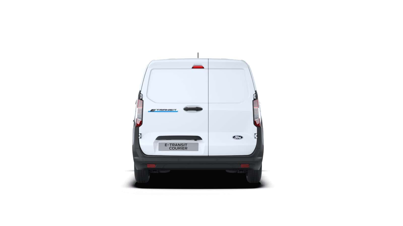 Renting New Ford Transit Courier BEV Eléctrico VAN Blanco Etiqueta 0
