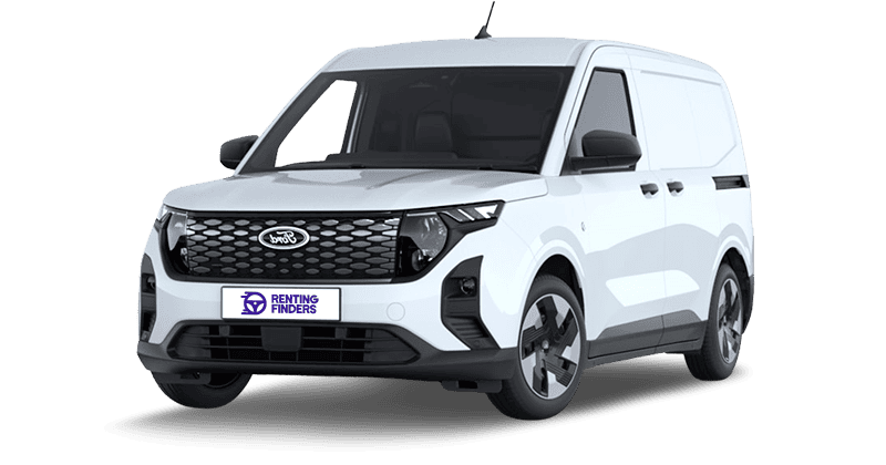 Renting New Ford Transit Courier BEV Eléctrico VAN Blanco Etiqueta 0 Renting Finders