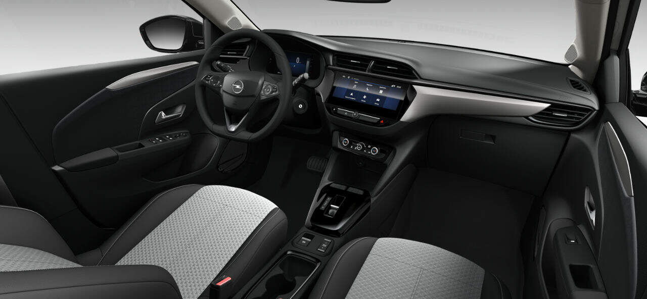 Renting Opel Corsa BEV Edition Eléctrico Compacto Etiqueta 0 Automático Blanco Interior