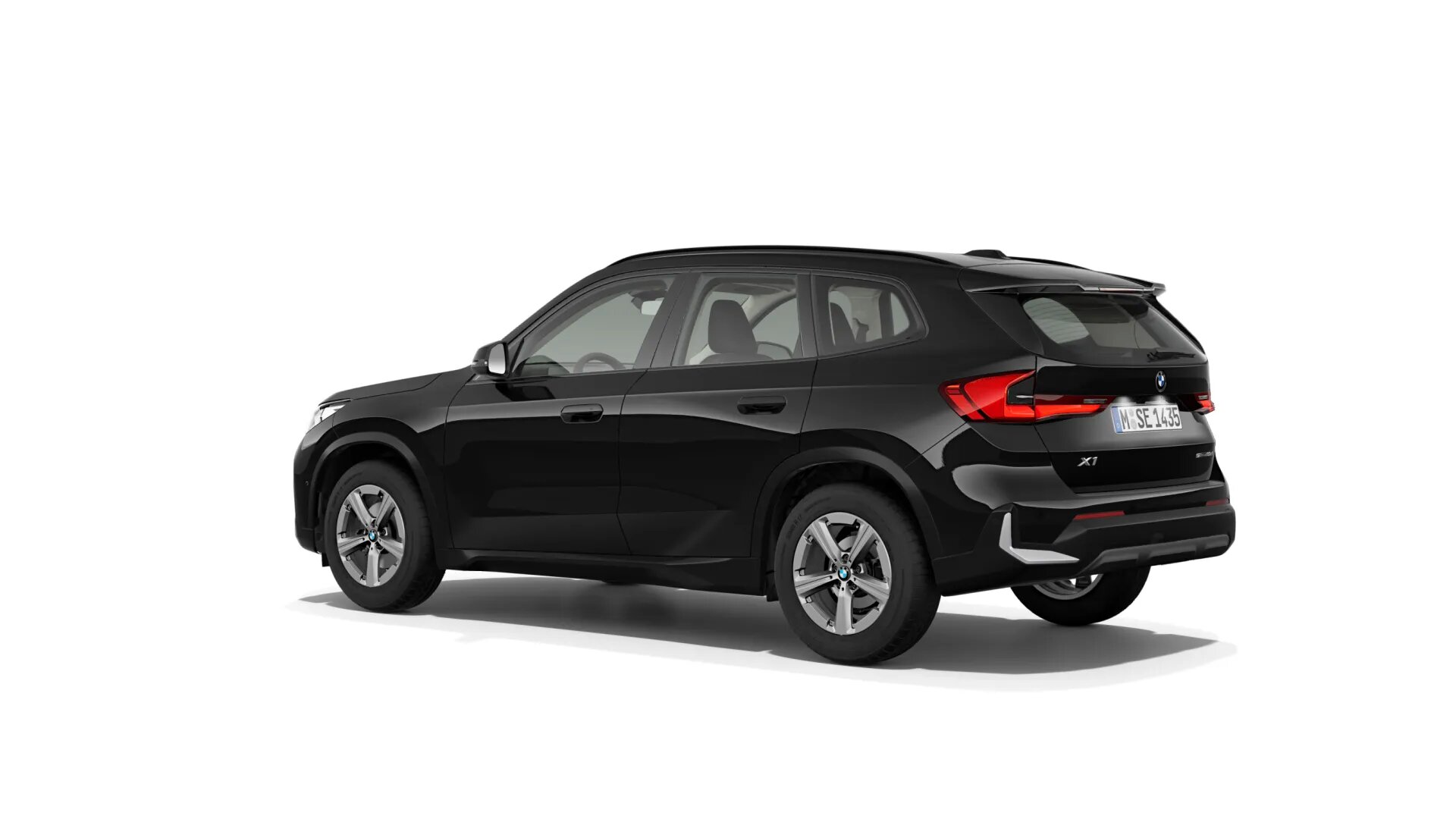 Renting New BMW X1 sDrive 18d SUV Automático Micro-Híbrido Diésel Etiqueta ECO Black
