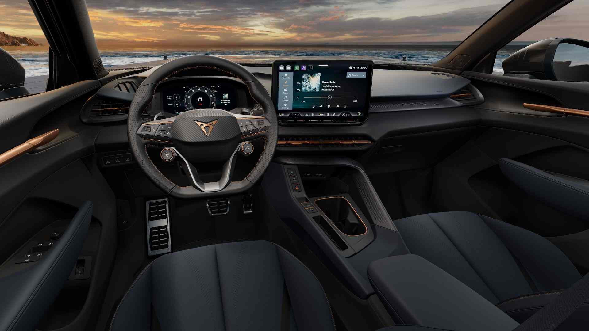 Renting Cupra Terramar PHEV SUV Automático Etiqueta 0 Interior