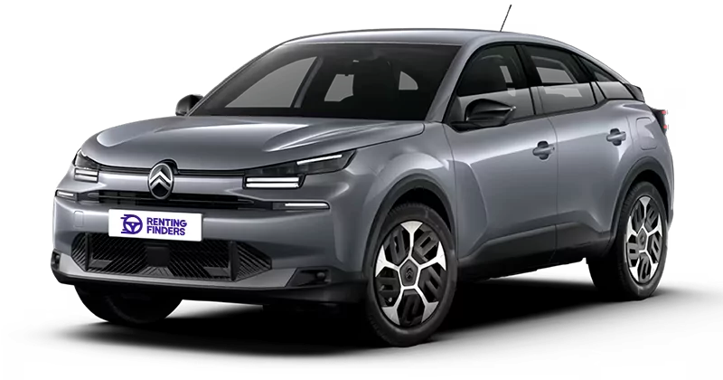 Renting New Citroën C4 Plus SUV Automático Híbrido Etiqueta ECO Gris Mercury Metalizado Renting Finders