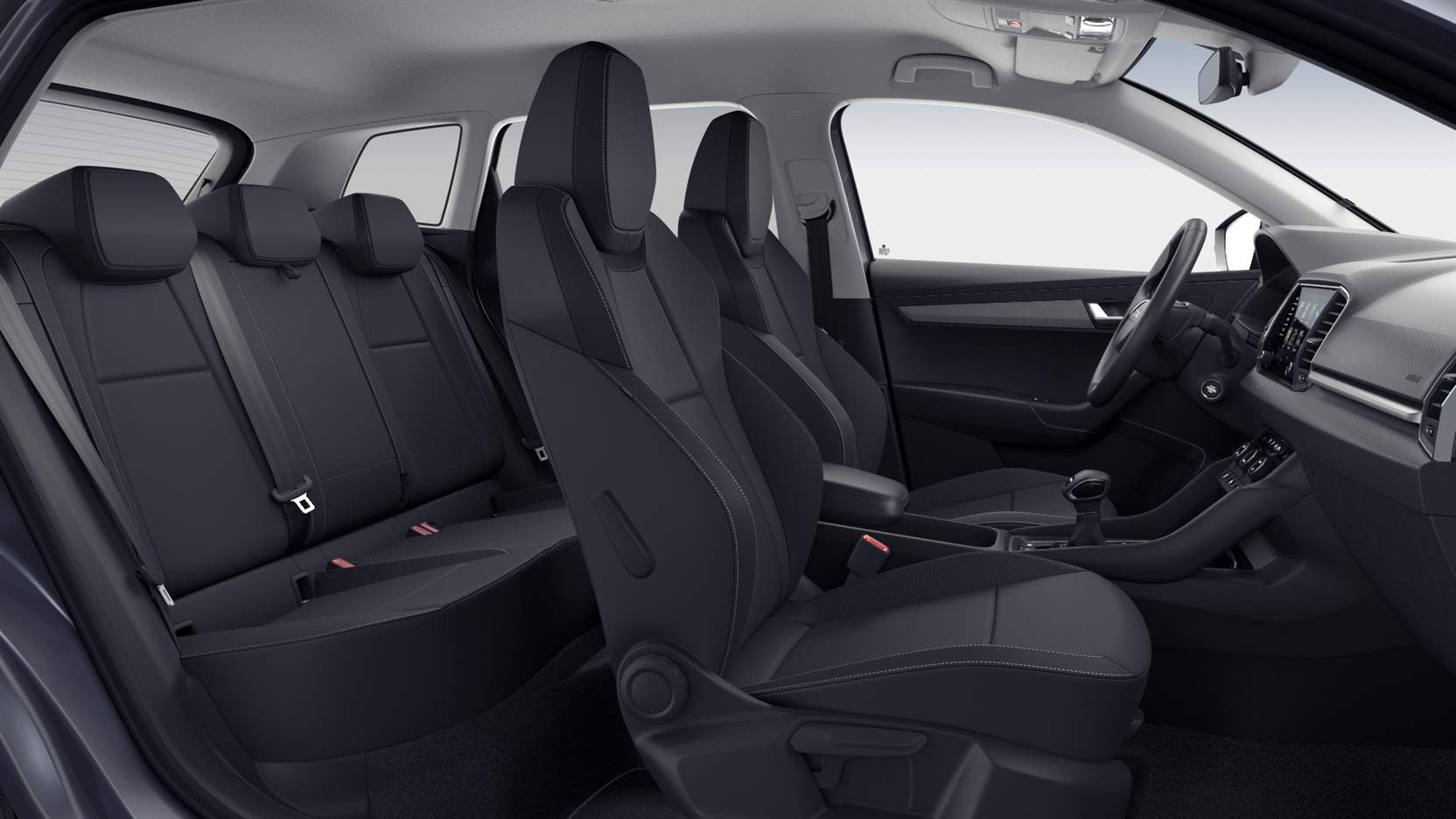 Renting Skoda Karoq Selection SUV Automático 5 Plazas Interior