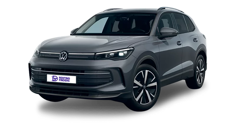 Renting Volkswagen Tiguan Más Gris Delfín SUV Diésel 5 Plazas Etiqueta C Renting Finders