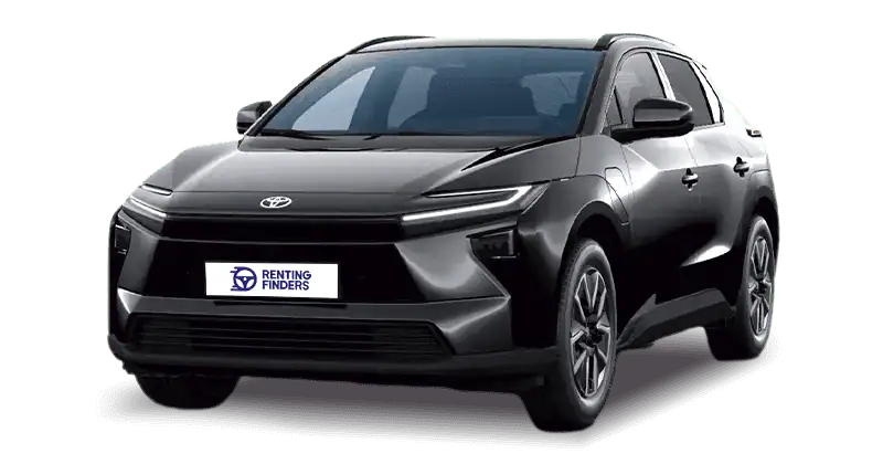 Renting New Toyota bZ4X Advance SUV Negro Cosmos Eléctrico Automático Etiqueta 0 Renting Finders