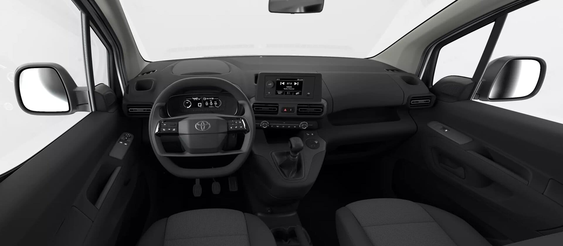 Renting New Toyota Proace City Combi N1 L2 GX Blanco Polar Furgoneta Familiar Manual 5 Plazas Renting Finders Interior