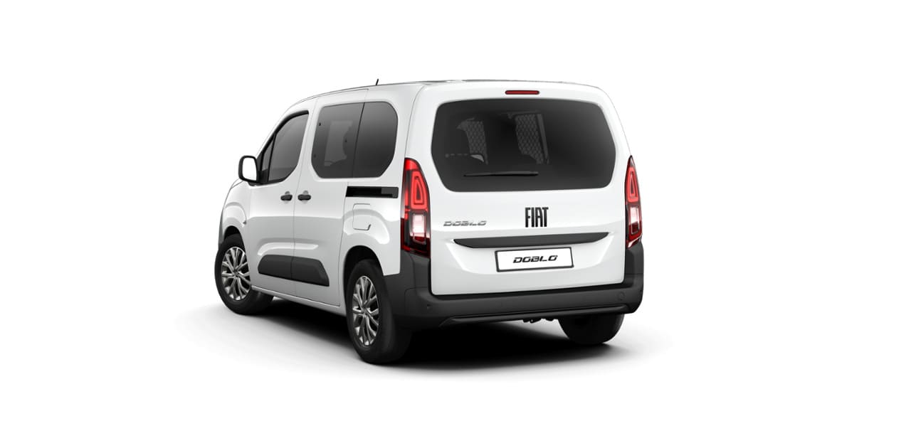 Renting New Fiat Doblò Combi L1 N1 Blanco Helado Furgoneta Familiar 5 Plazas Renting Finders