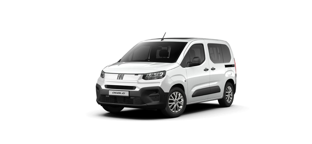 Renting New Fiat Doblò Combi L1 N1 Blanco Helado Furgoneta Familiar 5 Plazas Renting Finders