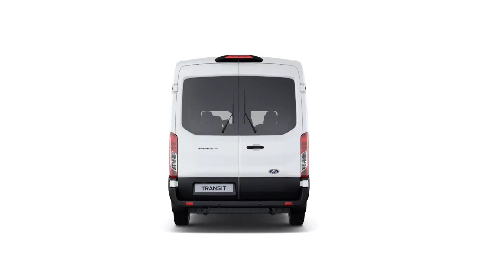 Renting Ford Transit Kombi Trend 350 L3 H2 Blanco Furgoneta Familiar Automática 9 Plazas
