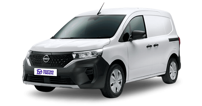 Renting Nissan Townstar EV Furgón Profesional L1 Blanco Mineral Furgoneta Industrial 3 Plazas Eléctrica Etiqueta 0 Renting Finders