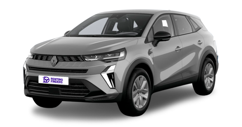 Renting New Renault Symbioz Evolution E-Tech Full Hybrid Gris Zinc SUV Automático Híbrido Etiqueta Eco Renting Finders