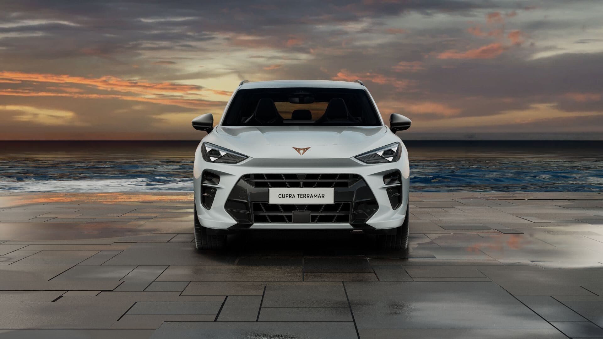 Renting Cupra Terramar Blanco Glacial SUV Automático Micro-Híbrido Etiqueta ECO