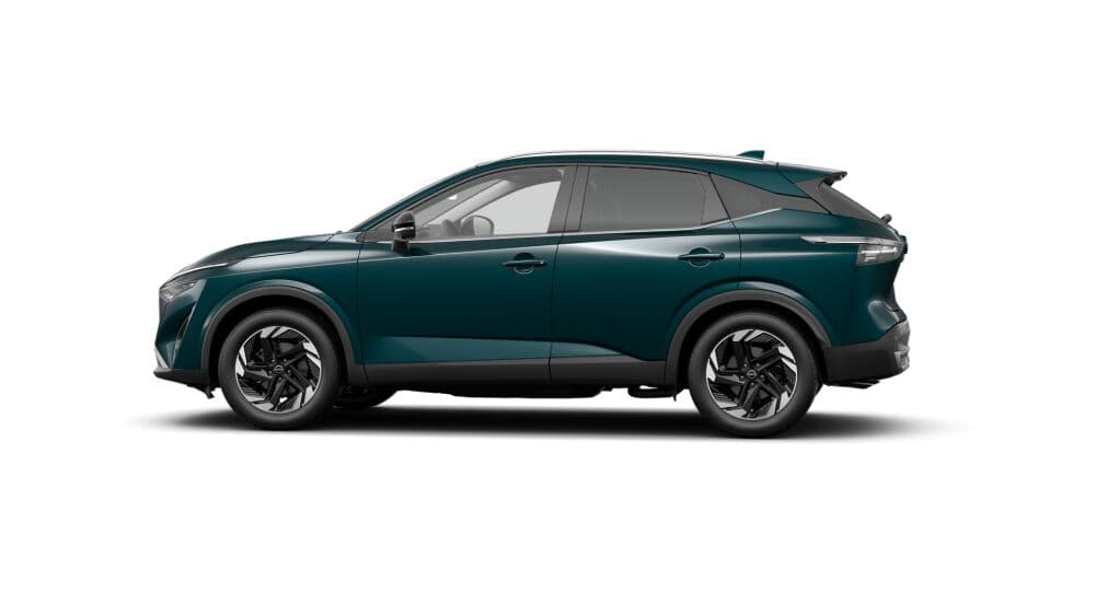Renting New Nissan Qashqai N-Connecta Deep Ocean Blue SUV Micro-Híbrido Etiqueta ECO
