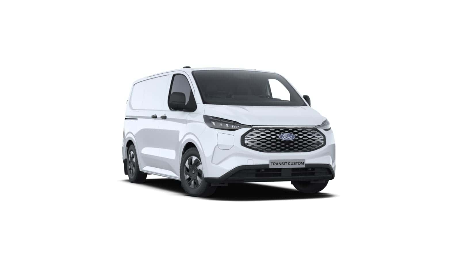 Ford E-Transit Custom Van Trend L1 Blanco Furgoneta Industrial 3 Plazas Automático Eléctrico Etiqueta 0