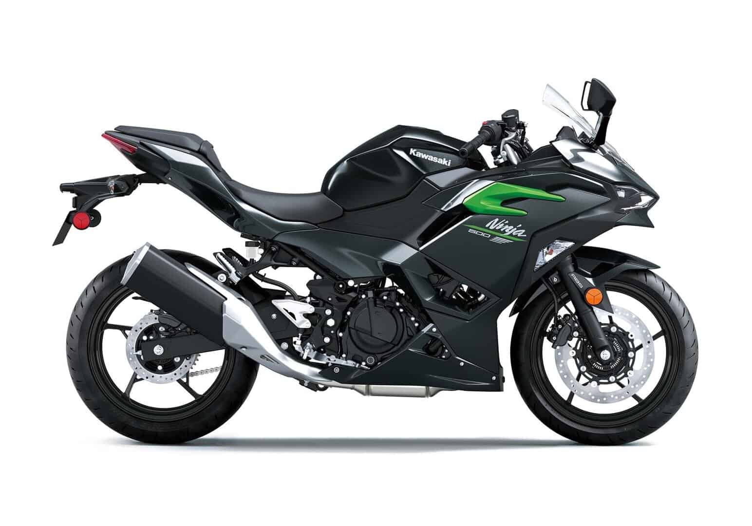 Renting Kawasaki Ninja 500 Moto Sport Manual Gasolina Metallic Carbon Gray Candy Lime Green Renting Finders