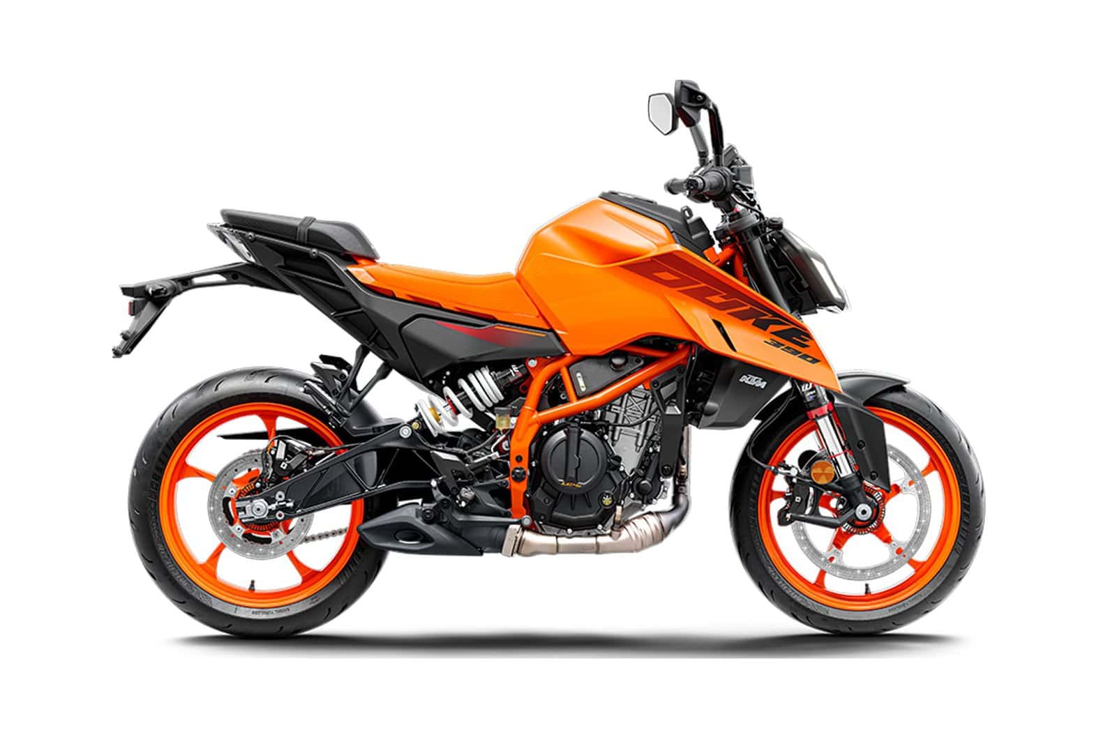 Renting KTM Duke 390 Orange Moto Naked Manual