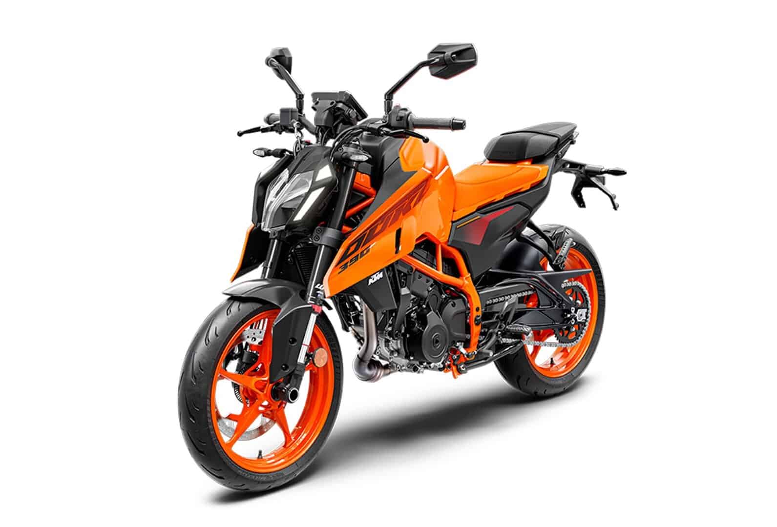 Renting KTM Duke 390 Orange Moto Naked Manual