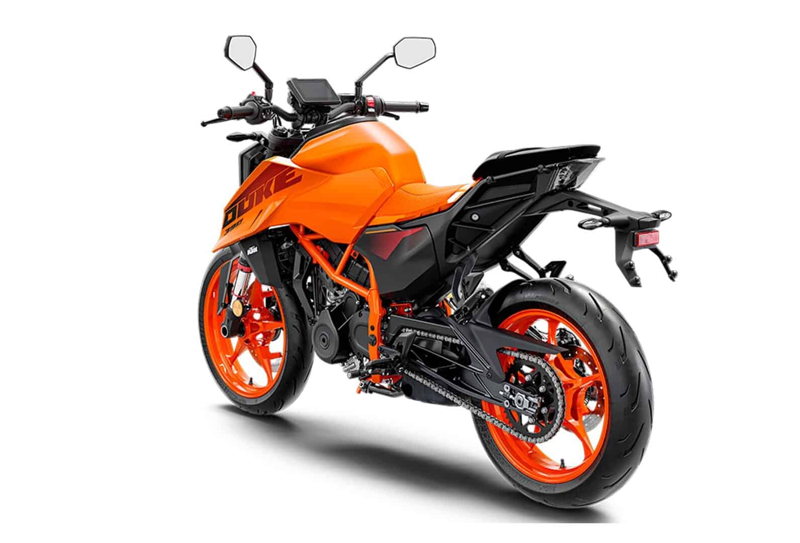 Renting KTM Duke 390 Orange Moto Naked Manual