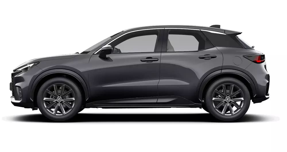 Renting Lexus LBX Elegant Gris Berlín B-SUV Automático Híbrido Etiqueta ECO