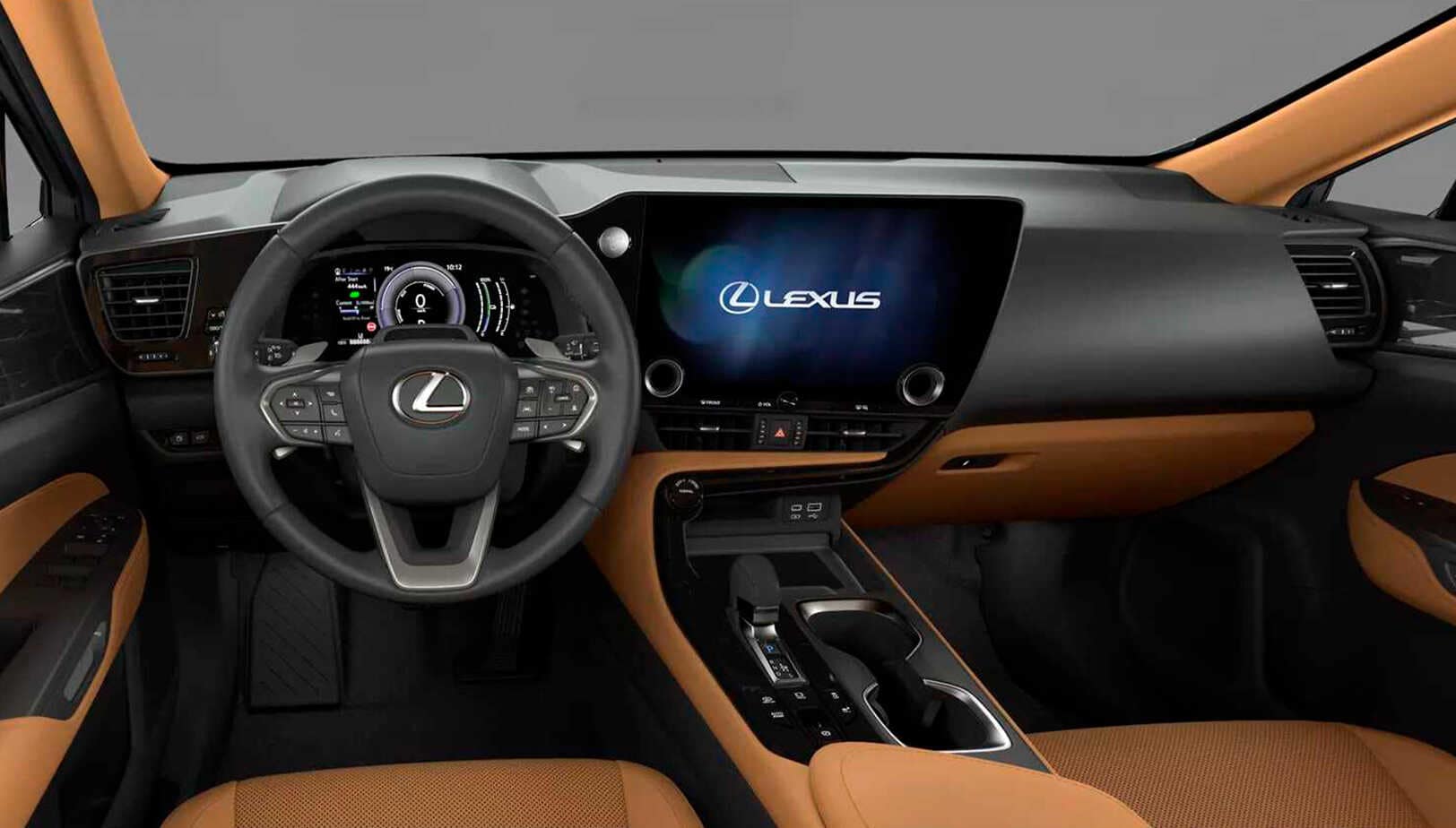 Renting Lexus NX 450h Premium+ Nova Blanco SUV Automático PHEV Híbrido-Enchufable Etiqueta 0 Interior