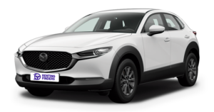 Renting Mazda CX-30 2.5 e-Skyactiv G MHEV MT Prime-Line Sin Entrada