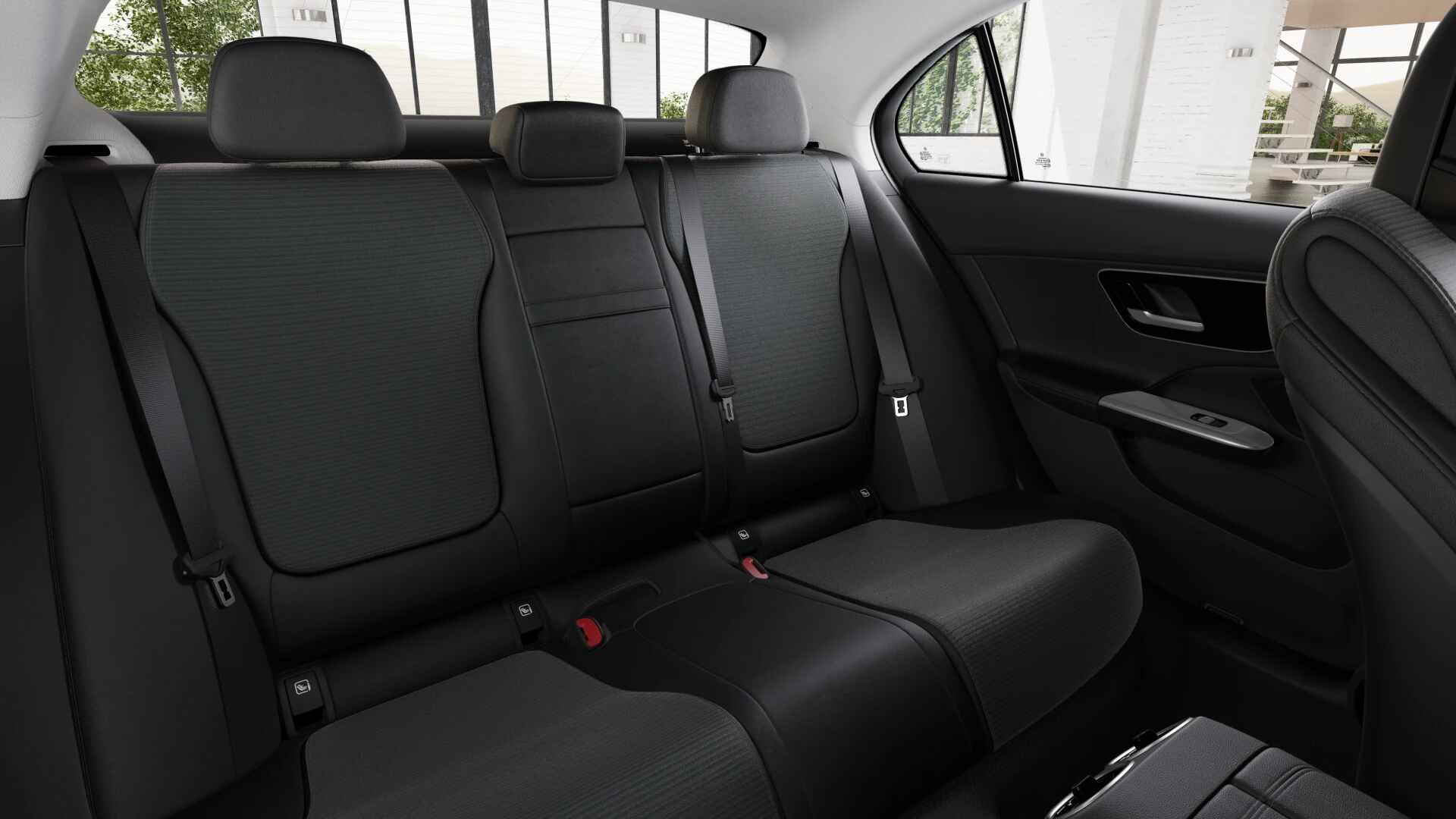 Renting Mercedes-Benz Clase C 220 d Gris Grafito Berlina Automático Asientos