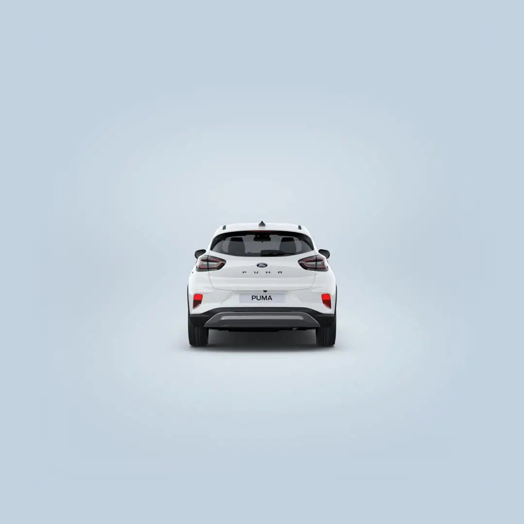 Renting New Ford Puma Titanium Blanco Frozen SUV MHEV Micro-Híbrido Etiqueta ECO