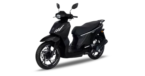 Renting Peugeot Tweet 125 Active Black Scooter Moto Automática