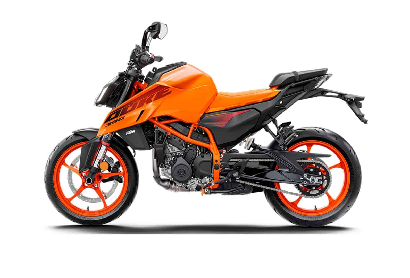 Renting KTM Duke 390 Orange Moto Naked Manual