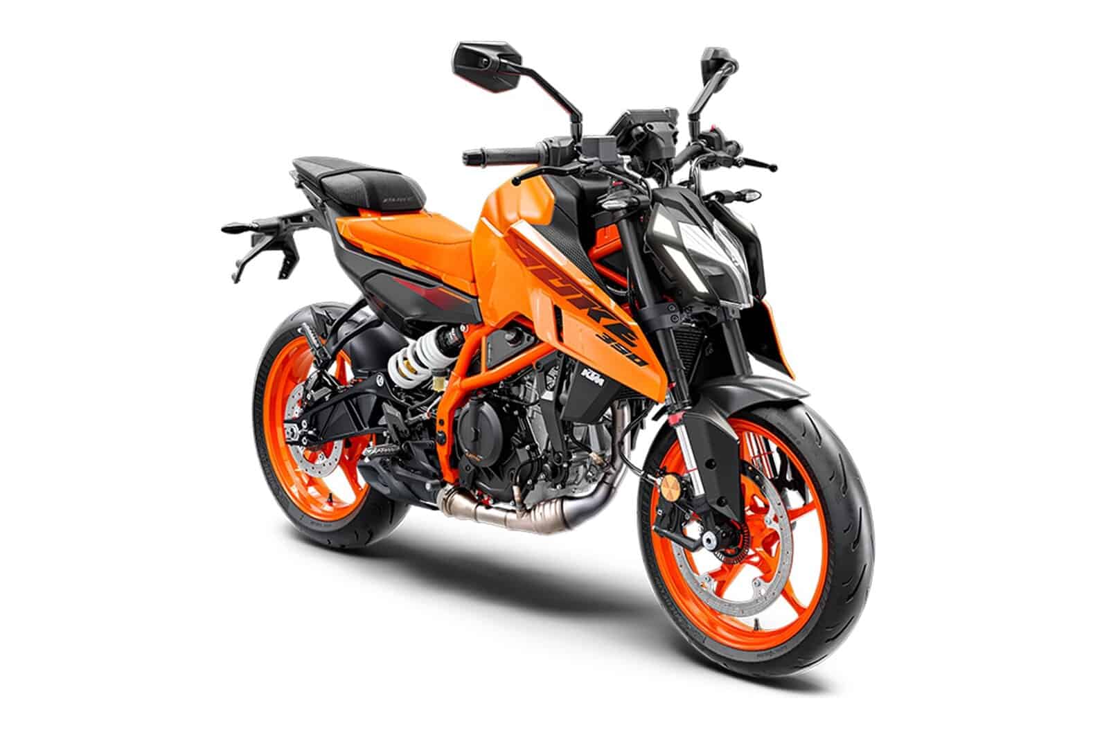 Renting KTM Duke 390 Orange Moto Naked Manual