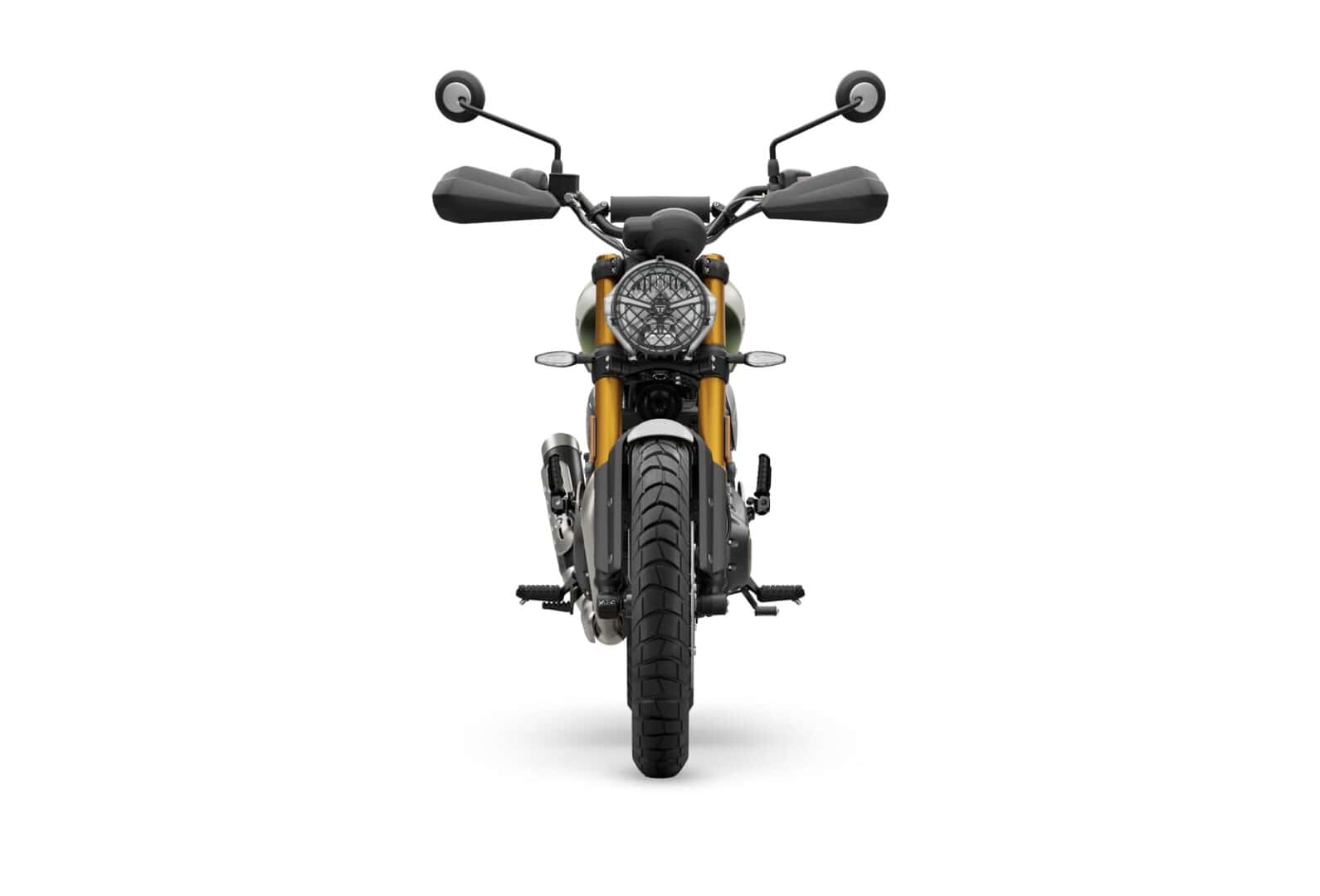 Renting Triumph Scrambler 400 X Green Moto Naked Manual