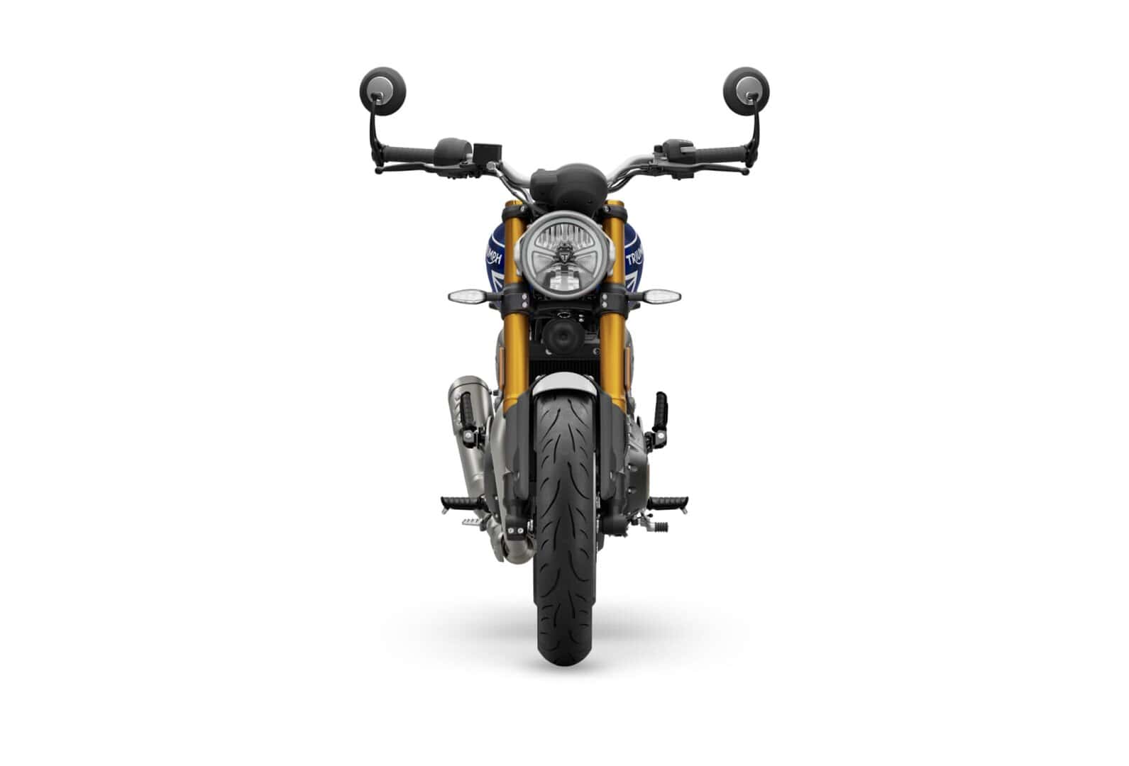 Renting Triumph Speed 400 Blue Moto Naked Manual