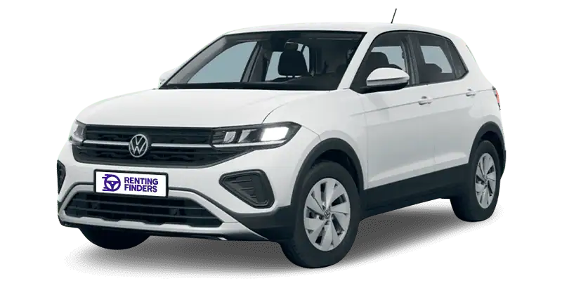 Renting New Volkswagen T-Cross Blanco B-SUV Manual Renting Finders