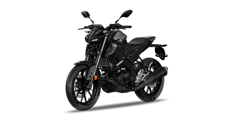 Renting Yamaha MT 125 Tech Black Naked Moto Manual Gasolina